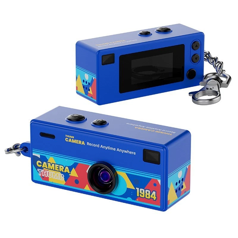 Blue Mini Pocket Camera